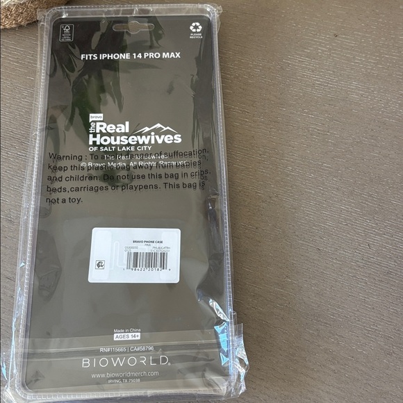 Bioworld Black Real Housewives iPhone 14 Pro Max Case - Picture 2 of 5